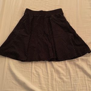 Polka dot skater skirt, XS
